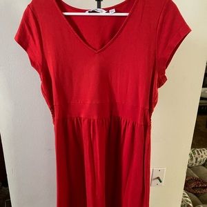 Great little red Cotton Dress